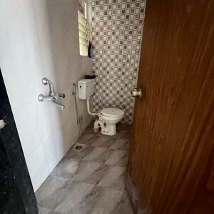 Bathroom in 1 BHK Apartment at Venkatesh Oxy Bonita, Madhav Nagar – for Rent