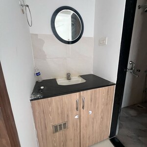Bathroom in 1 BHK Apartment at Venkatesh Oxy Bonita, Madhav Nagar – for Rent