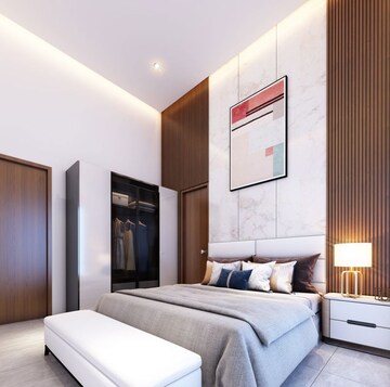 Bedroom in 2 BHK Apartment at Magarpatta City – for Sale