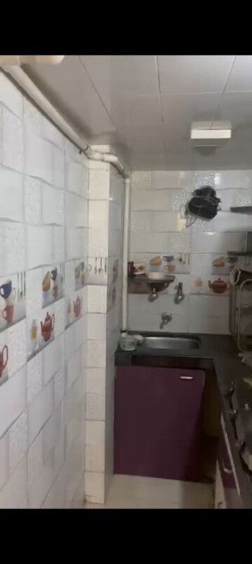 Kitchen in 1.5 BHK Apartment at Anant Nandadeep CHS, Jogeshwari East – for Rent