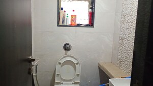Washroom in 1 BHK Apartment at Navpada – for Rent