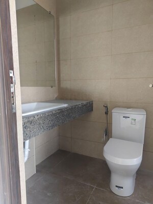 Bathroom in 1 BHK Apartment at Chandak 34 Park Estate, Goregaon West – for Rent