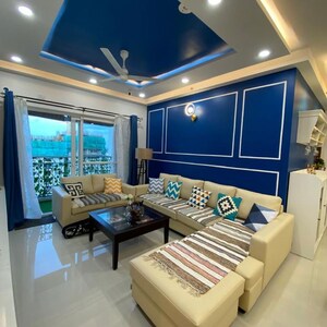 Living Room in 3 BHK Apartment at Rohan Upavan, Byrathi – for Rent