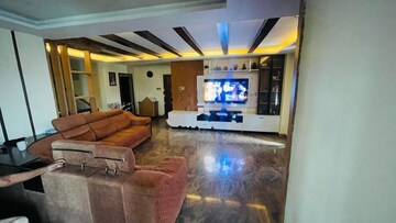 Living Room in 4 BHK Apartment at Aruna Enclave, Madhapur – for Rent