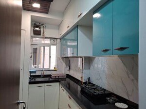 Kitchen in 2 BHK Apartment at Lodha Amara, Kolshet Road – for Rent