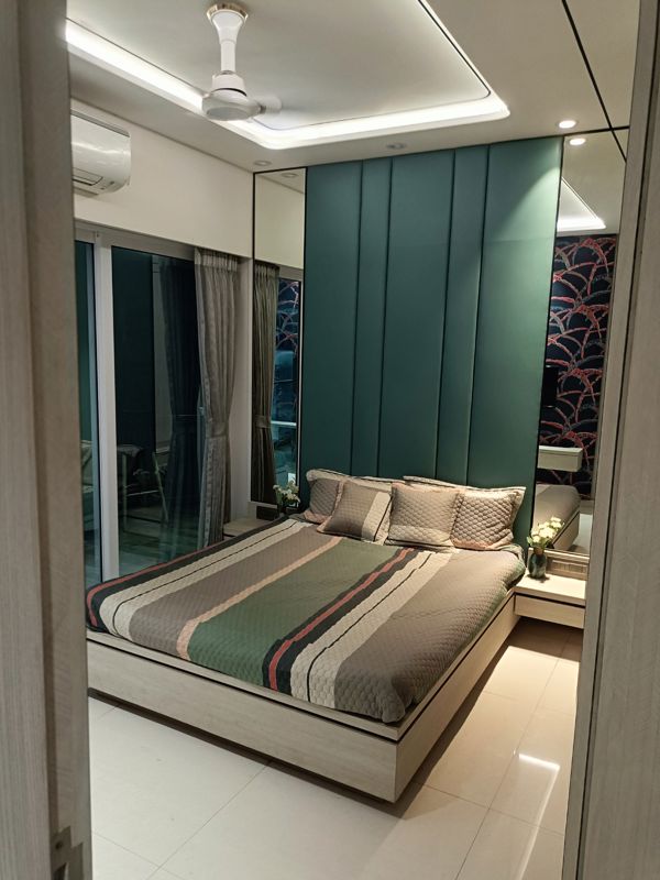 Bedroom in 2 BHK Builder Floor at Mayur Tower Borivali West, Borivali West – for Sale