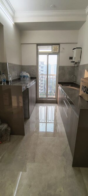 Kitchen in 1 BHK Apartment at Crescent Silverwoods, Powai – for Rent