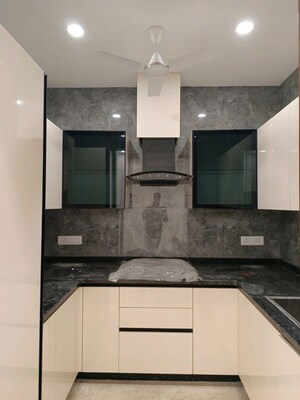 Kitchen in 3 BHK Builder Floor at Saket – for Rent