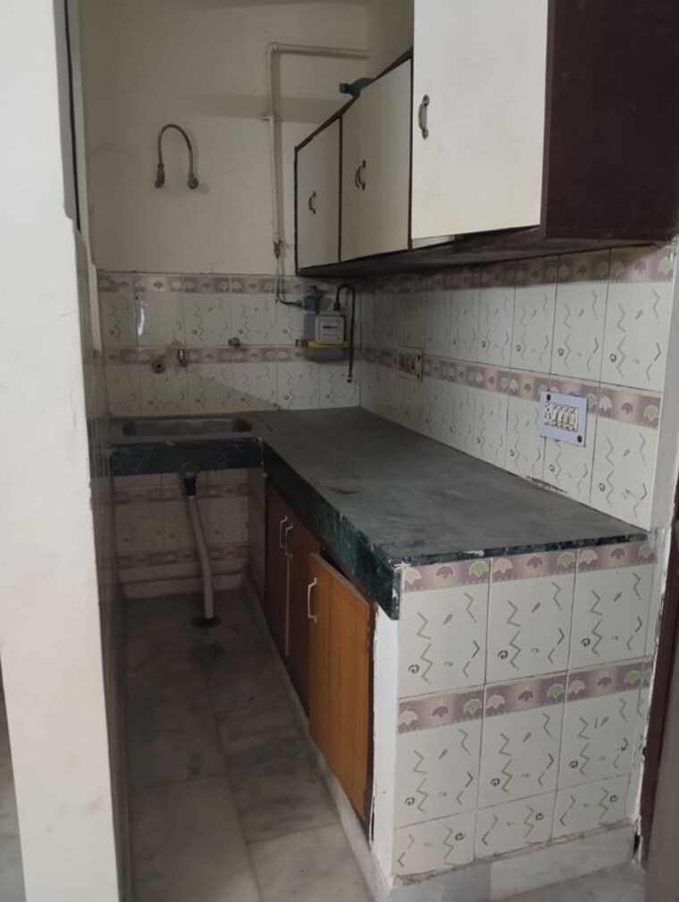 Kitchen, neb sarai 1 Bedroom 450 Sq.Ft. Builder Floor In Neb Sarai Delhi 10032335