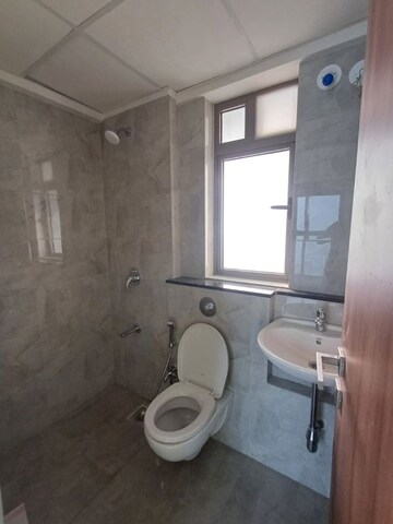 Bathroom in 1 BHK Apartment at Sheth Irene, Malad West – for Rent
