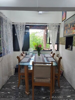 Living Room in 3 BHK Apartment at Rajendra CHS, Andheri East – for Sale