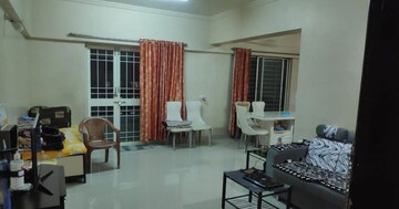 Living Room in 3 BHK Apartment at Vanaz Corner, Kothrud – for Rent