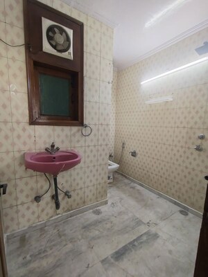 Bathroom in 2 BHK Builder Floor at Greater Kailash I – for Rent