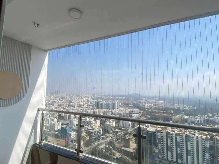 Balcony, lansum-eternis 3 Bedroom 1395 Sq.Ft. Apartment In Narsingi Hyderabad 10032465