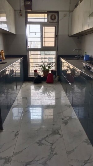 Kitchen in 2 BHK Apartment at Raheja Ridgewood, Goregaon East – for Rent