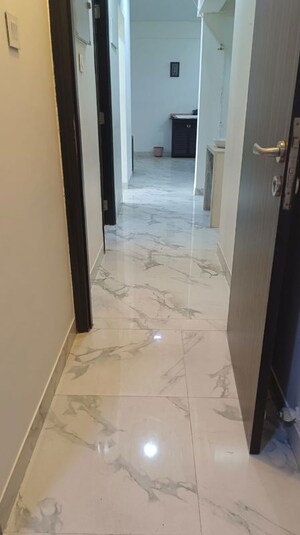 Bathroom in 2 BHK Apartment at Raheja Ridgewood, Goregaon East – for Rent