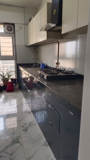 Kitchen in 2 BHK Apartment at Raheja Ridgewood, Goregaon East – for Rent