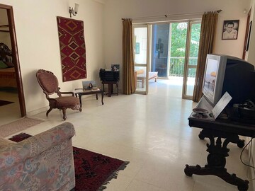 Living Room in 3 BHK Apartment at Prestige Casablanca, Murugesh Palya – for Rent