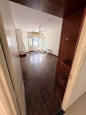 Bathroom in 3 BHK Apartment at Suryamukhi Garden Apartment, Vittal Mallya Road – for Rent