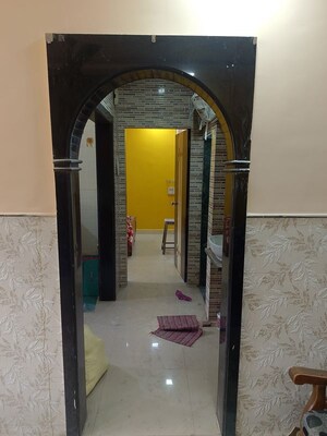 Building Lobby in 1 BHK Apartment at Raj Park CHS, Kalwa – for Rent