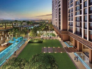 Balcony in 2 BHK Apartment at Godrej Urban Park, Chandivali – for Rent