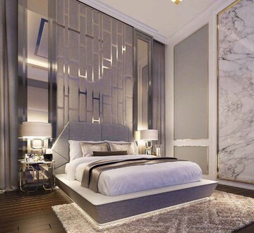 Living Room in 2 BHK Apartment at Godrej Urban Park, Chandivali – for Rent