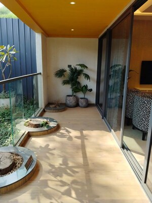 Balcony in 3 BHK Apartment at Unique Envogue, Mundhwa – for Sale