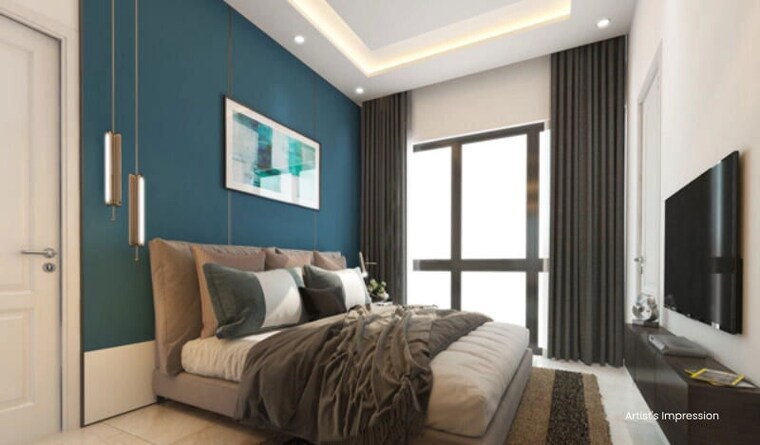 Living Room, suraj-vitalis 3 Bedroom 670 Sq.Ft. Apartment In Mahim Mumbai 10032587