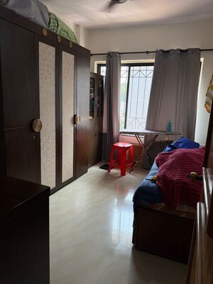 Bedroom in 3 BHK Apartment at Atul Trans Residency, Andheri East – for Sale