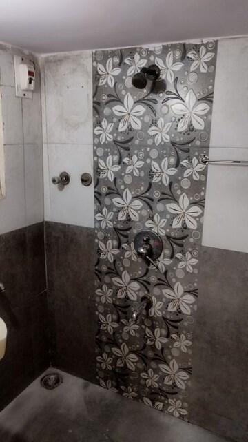 Bathroom in 1 BHK Apartment at Aadhar Heights, Dombivli West – for Rent