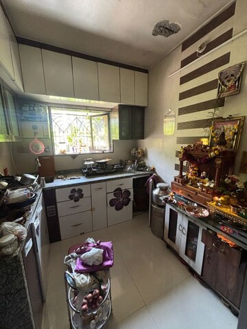 Kitchen in 1 BHK Apartment at Aadhar Heights, Dombivli West – for Rent