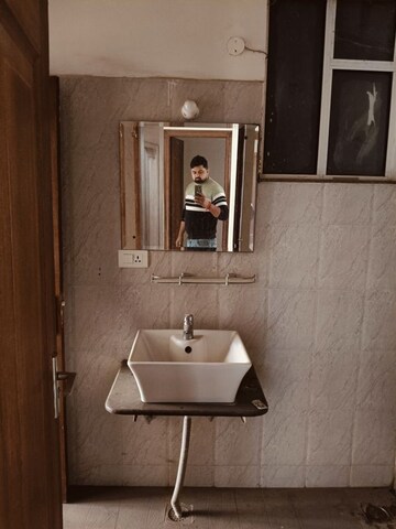 Bathroom in 3 BHK Apartment at Dhakoli – for Sale