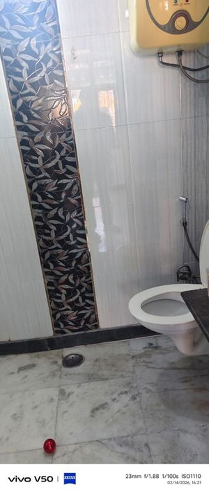 Bathroom in 3 BHK Apartment at Sector 5 Dwarka – for Rent