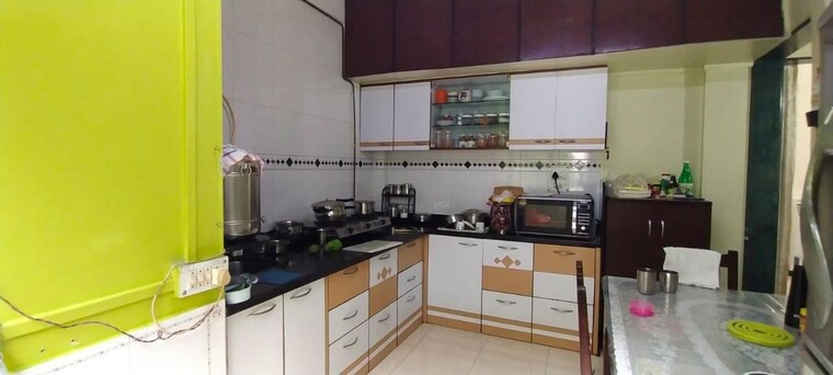 Kitchen, vanaz-corner 2 Bedroom 1000 Sq.Ft. Apartment In Kothrud Pune 10032757