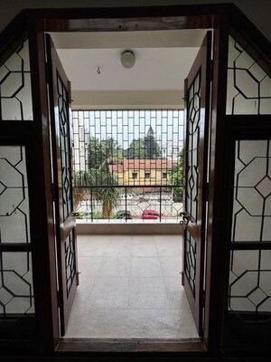 Balcony in 3 BHK Apartment at Wellington park, Richmond Town – for Rent