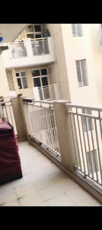 Balcony in 2.5 BHK Apartment at Hawelia Valencia Square, Sector 1 Greater Noida – for Rent