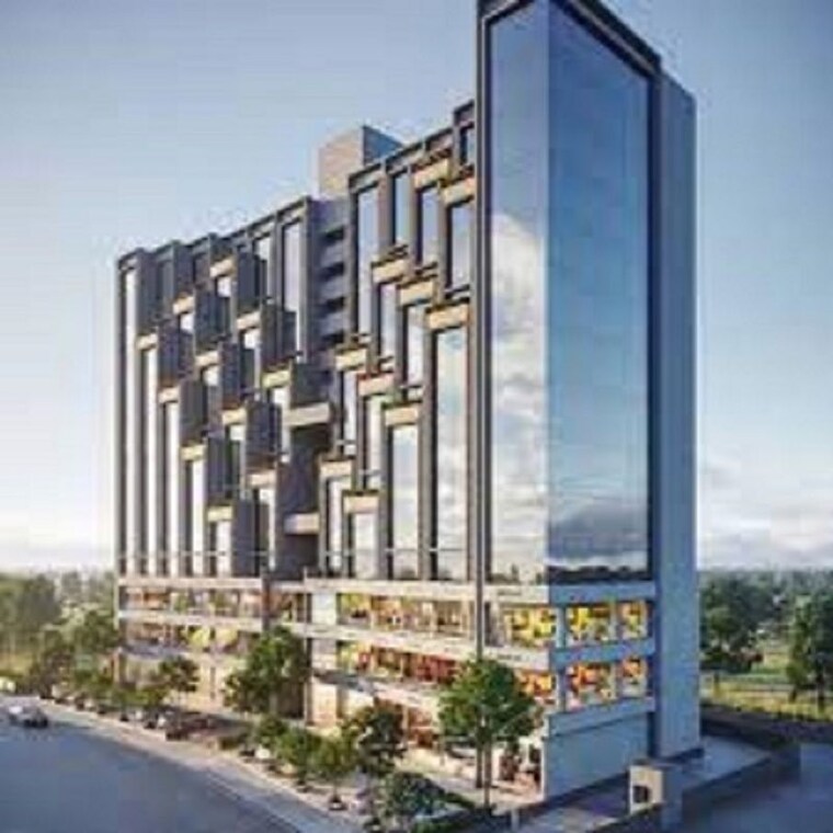 Exterior View, satyamev-elite Commercial Office Space 974 Sq.Ft. In Bopal Ahmedabad 10032779