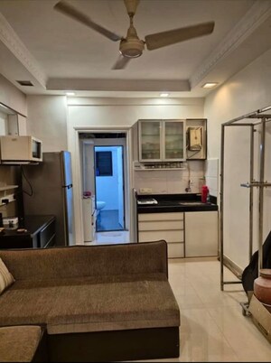 Living Room in 1 BHK Apartment at Santacruz West – for Rent