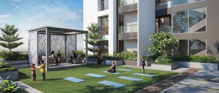 Garden, vyom-avinea 2 Bedroom 960 Sq.Ft. Apartment In Hadapsar Pune 10032896