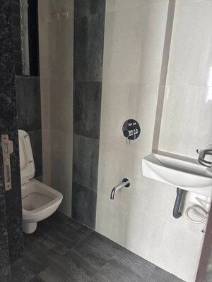 Bathroom in 1 BHK Apartment at Sethia Imperial Avenue, Malad East – for Rent