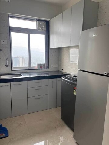 Kitchen in 1 BHK Apartment at Sethia Imperial Avenue, Malad East – for Rent