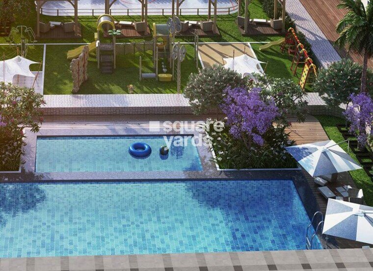 Swimming Pool, chandak-34-park-estate 1 Bedroom 394 Sq.Ft. Apartment In Goregaon West Mumbai 10032689