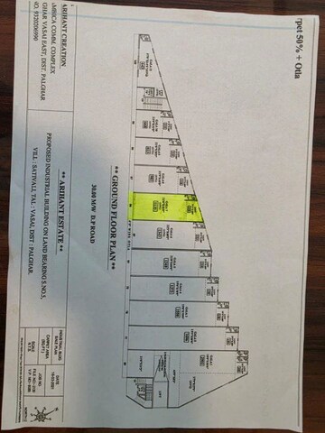  Warehouse – Map Location View at Arihant Estate, Vasai East - for Sale