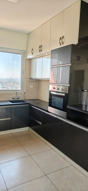 Kitchen in 3 BHK Apartment at Arge Helios, Hennur Road – for Rent
