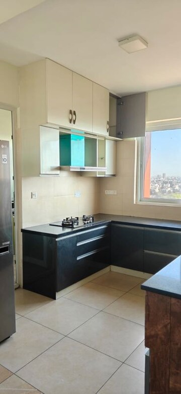 Kitchen in 3 BHK Apartment at Arge Helios, Hennur Road – for Rent