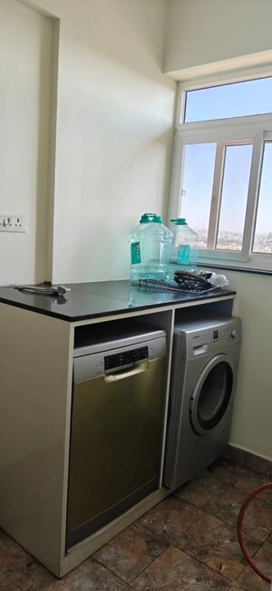 Kitchen in 3 BHK Apartment at Arge Helios, Hennur Road – for Rent