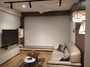 Living Room in 2 BHK Apartment at Rohan Ambar, Lower Parel – for Rent