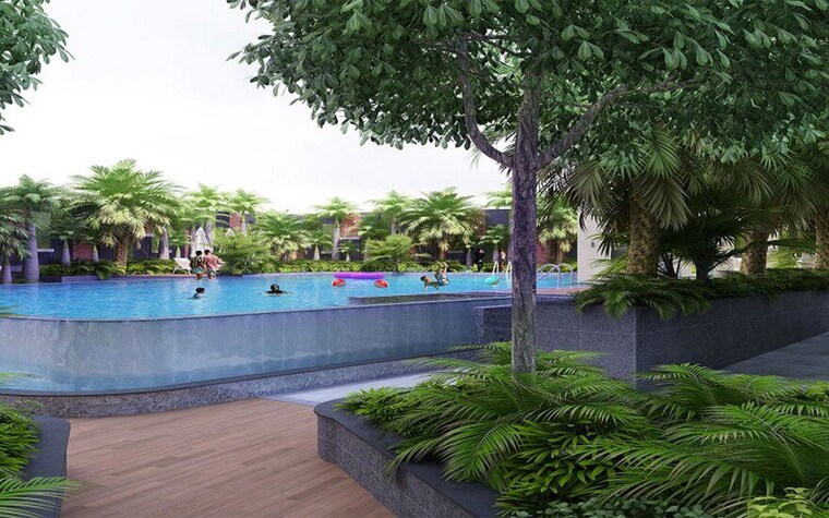 Swimming Pool, chandak-34-park-estate 2 Bedroom 617 Sq.Ft. Apartment In Goregaon West Mumbai 10032967