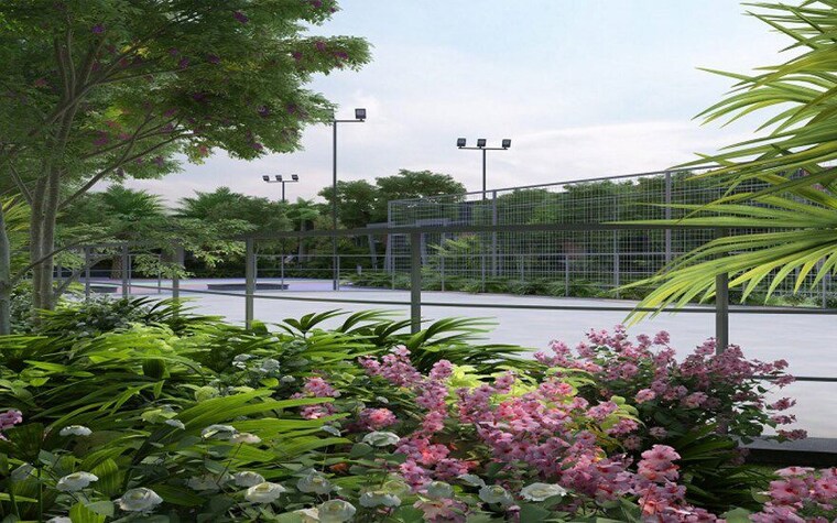 Garden, chandak-34-park-estate 2 Bedroom 617 Sq.Ft. Apartment In Goregaon West Mumbai 10032967