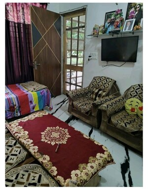 Living Room in 4 BHK Independent House at Ram Jivan Nagar – for Sale